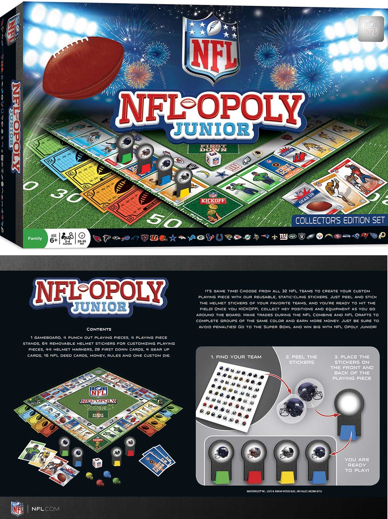 NFL Opoly Junior