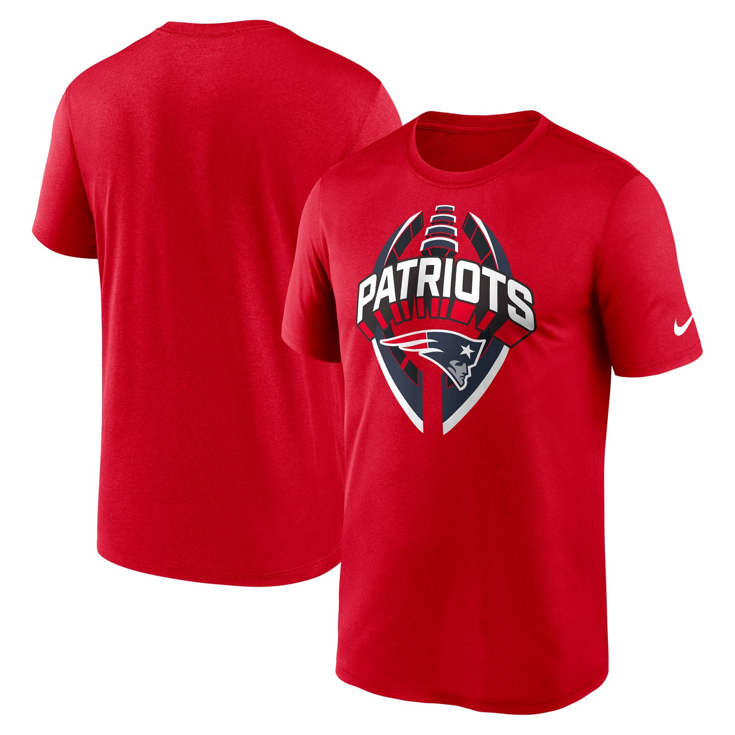 NFL Dri-Fit T-Shirt Legend Icon Performance (red) 2025 Patriots