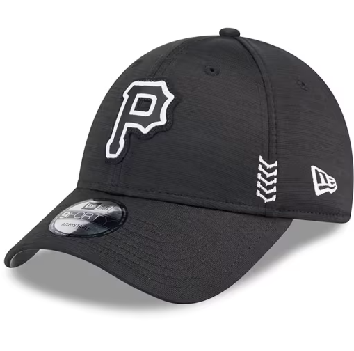 MLB Hat 940 Stretch Snap Clubhouse 2024 Pirates (Black)