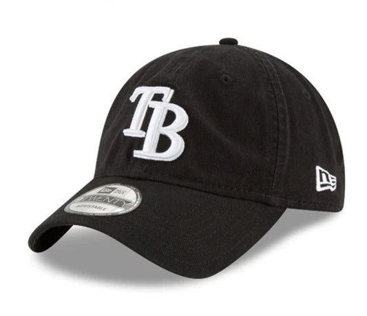 MLB Hat 920 Core Classic Black and White Rays