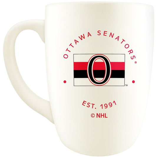 NHL Coffee Mug Retro Diner Vintage Stamp Senators