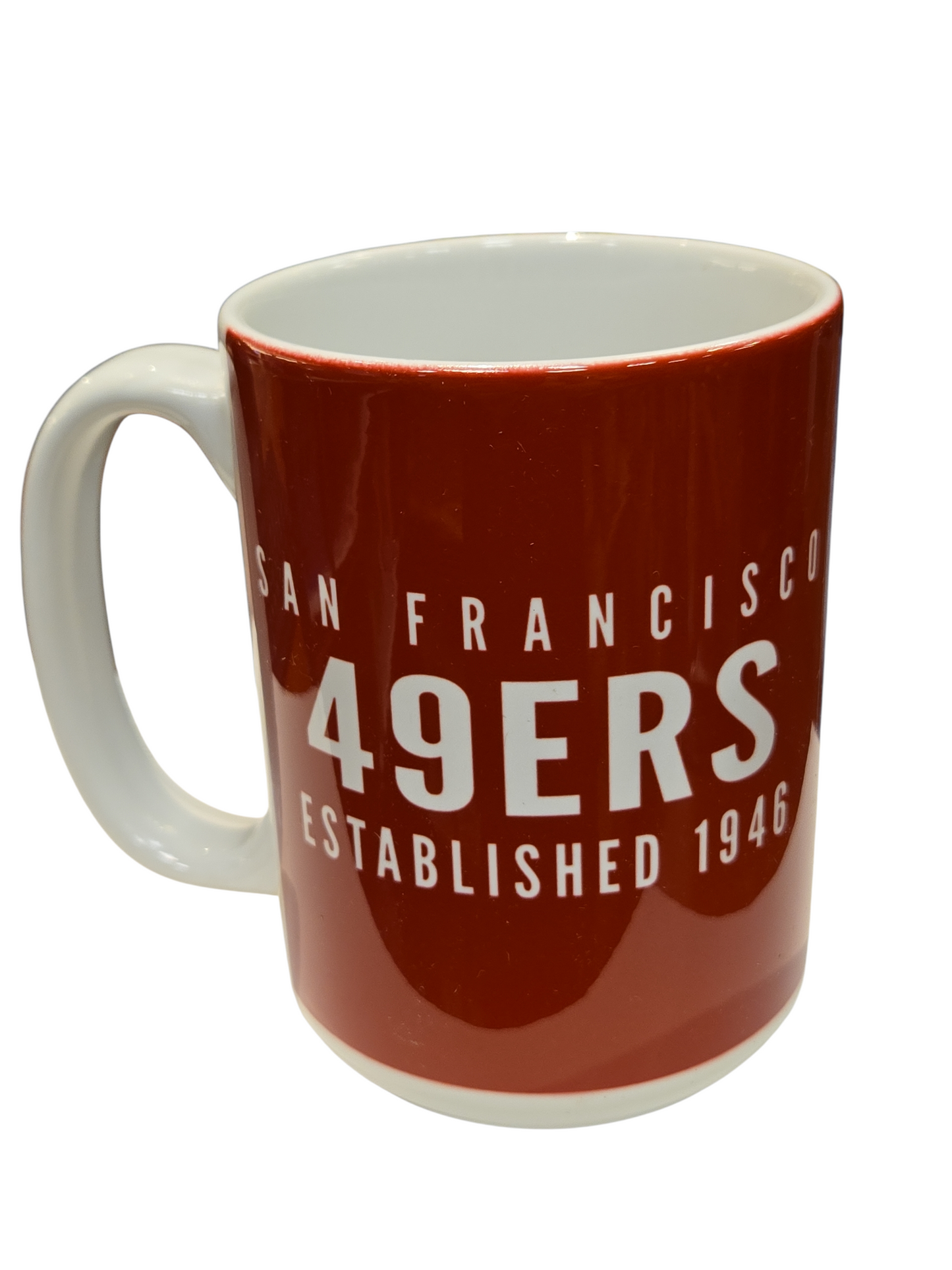 NFL Coffee Mug 15oz Logos To History 49ers