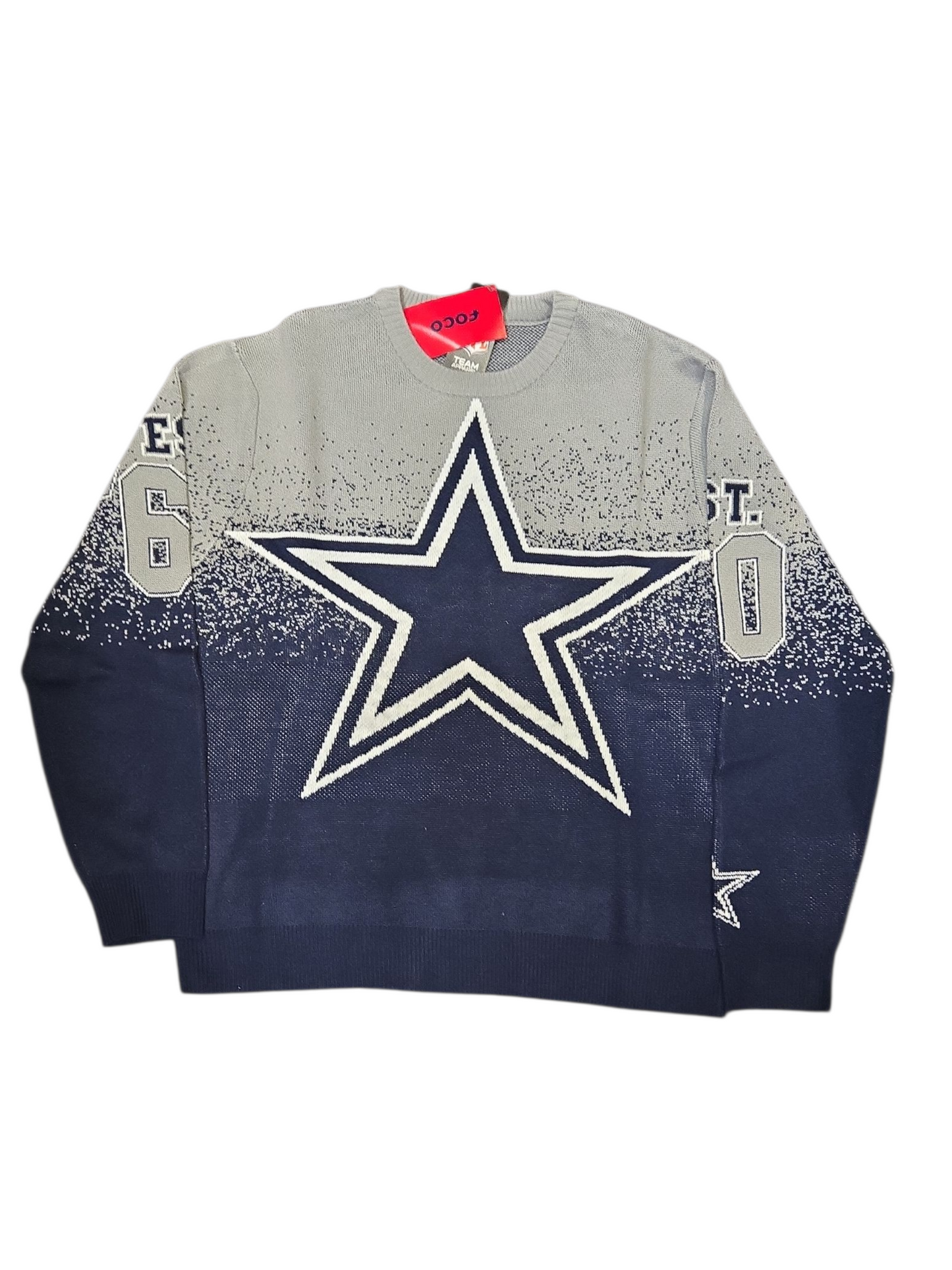 NFL Ugly Sweater Gradient Cowboys