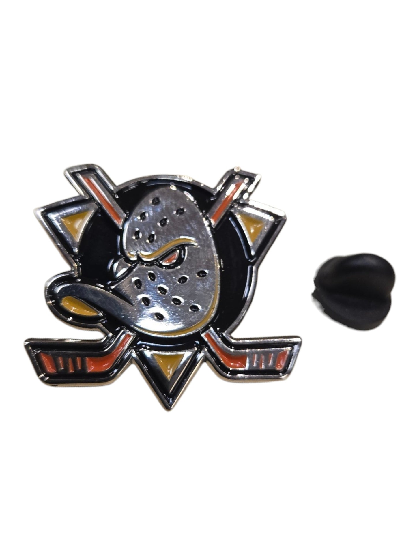 NHL Lapel Pin Embossed Logo Ducks (New Logo)