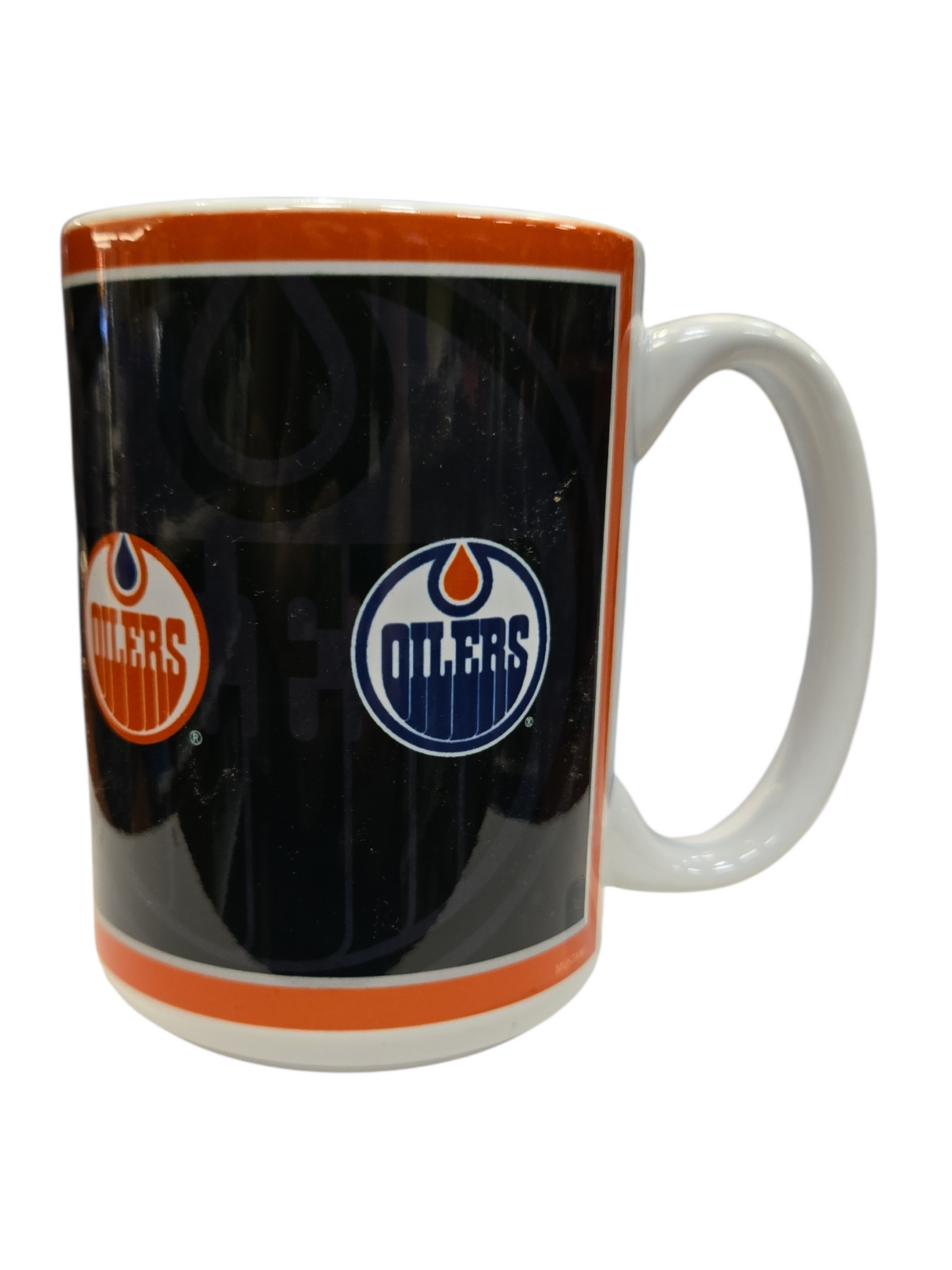 NHL Coffee Mug 15oz Logos To History Oilers