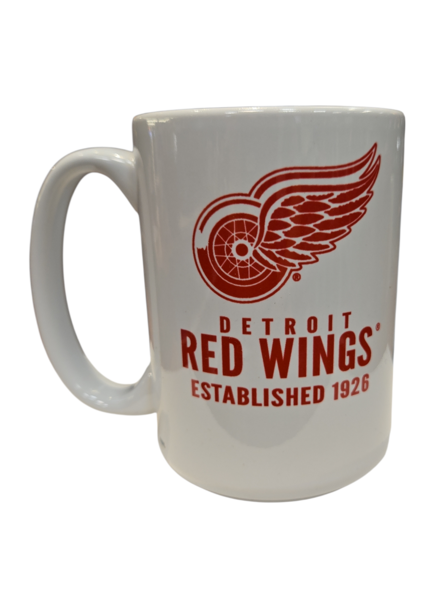 NHL Coffee Mug 15oz Logos To History Red Wings