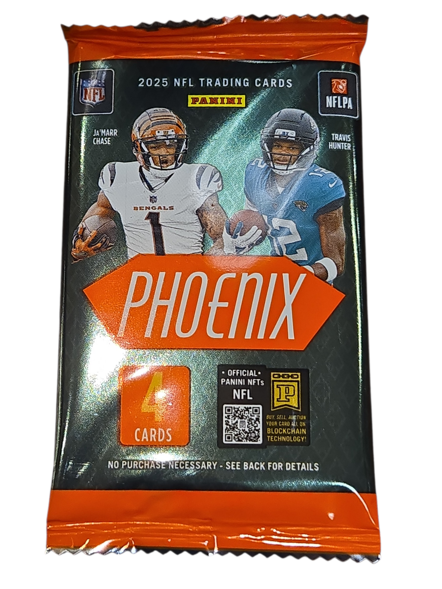 NFL Panini Phoenix Football Trading Cards 2025 (Single Pack)