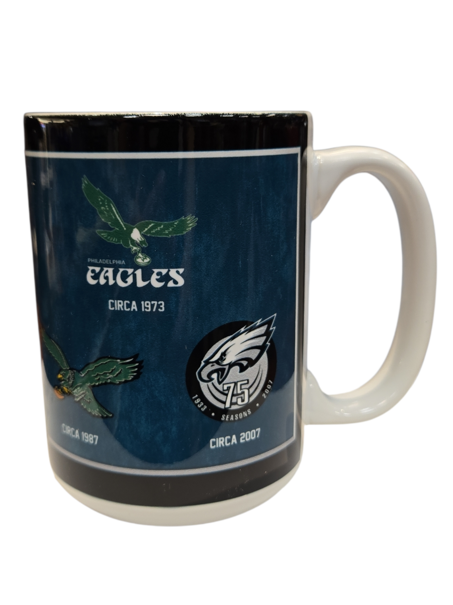 NFL Coffee Mug 15oz Logos To History Eagles