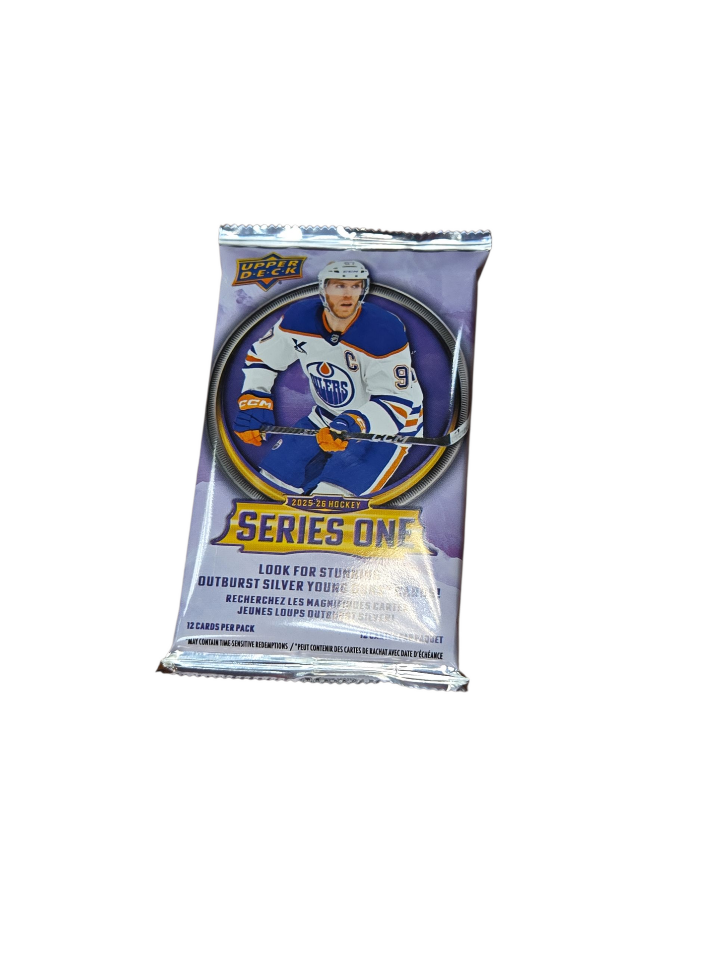 NHL Hockey Cards Series One Hobby Upper Deck 2025-26 Single Pack