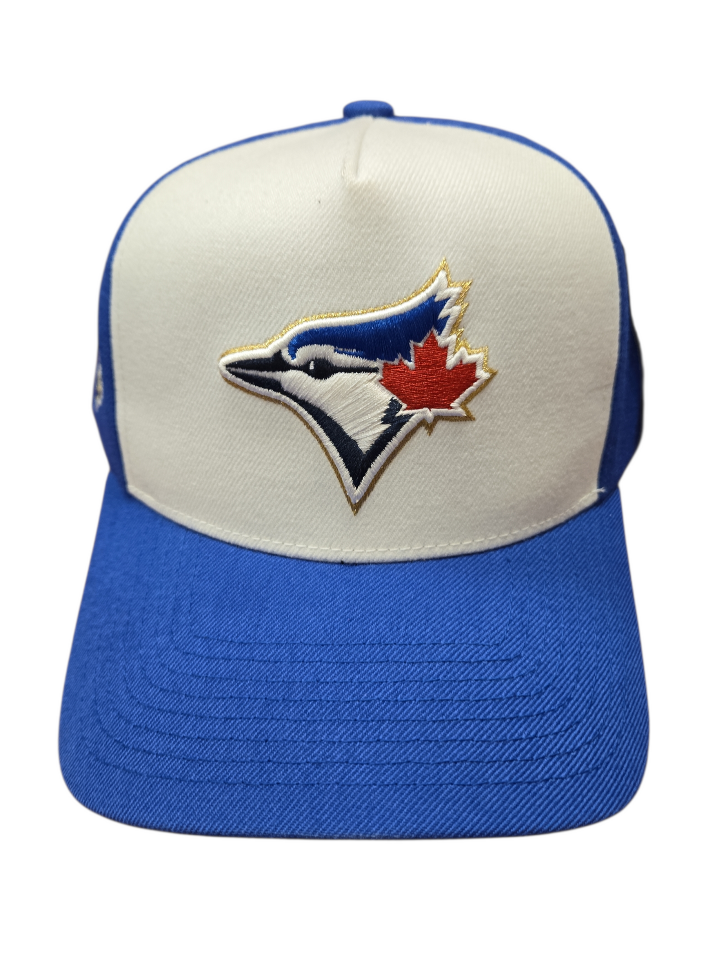 MLB Hat World Series White & Royal Blue Jays