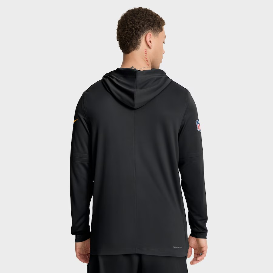 NFL Dri-FIT Long Sleeve Hoodie 2025 Sideline Pure Fury Steelers