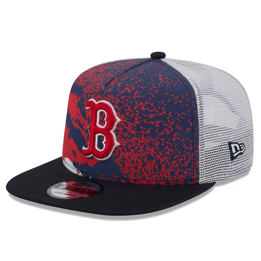 MLB Hat 950 Snapback Court Sport A-Frame Red Sox