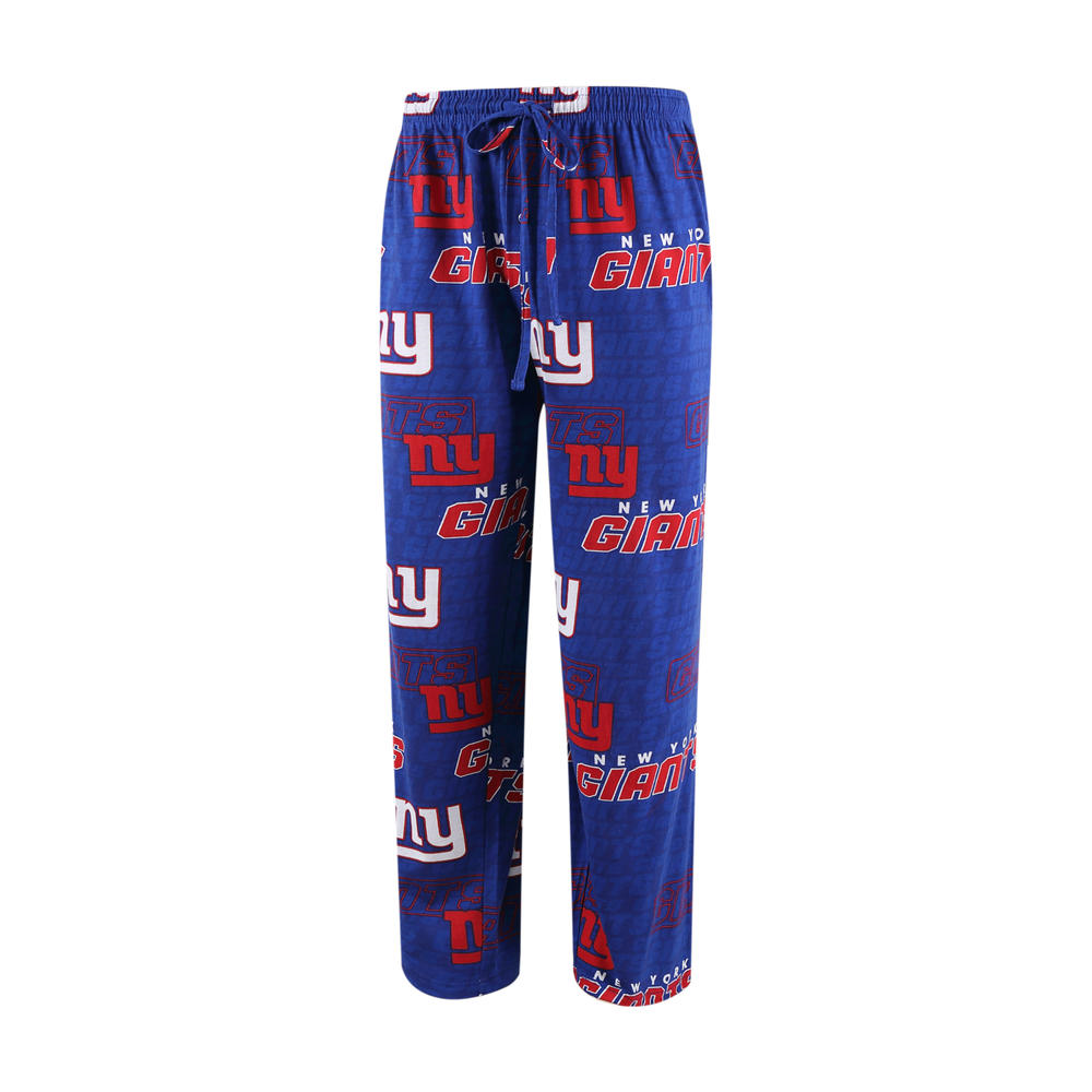 NFL PJ Pants Microfleece Roadway Giants