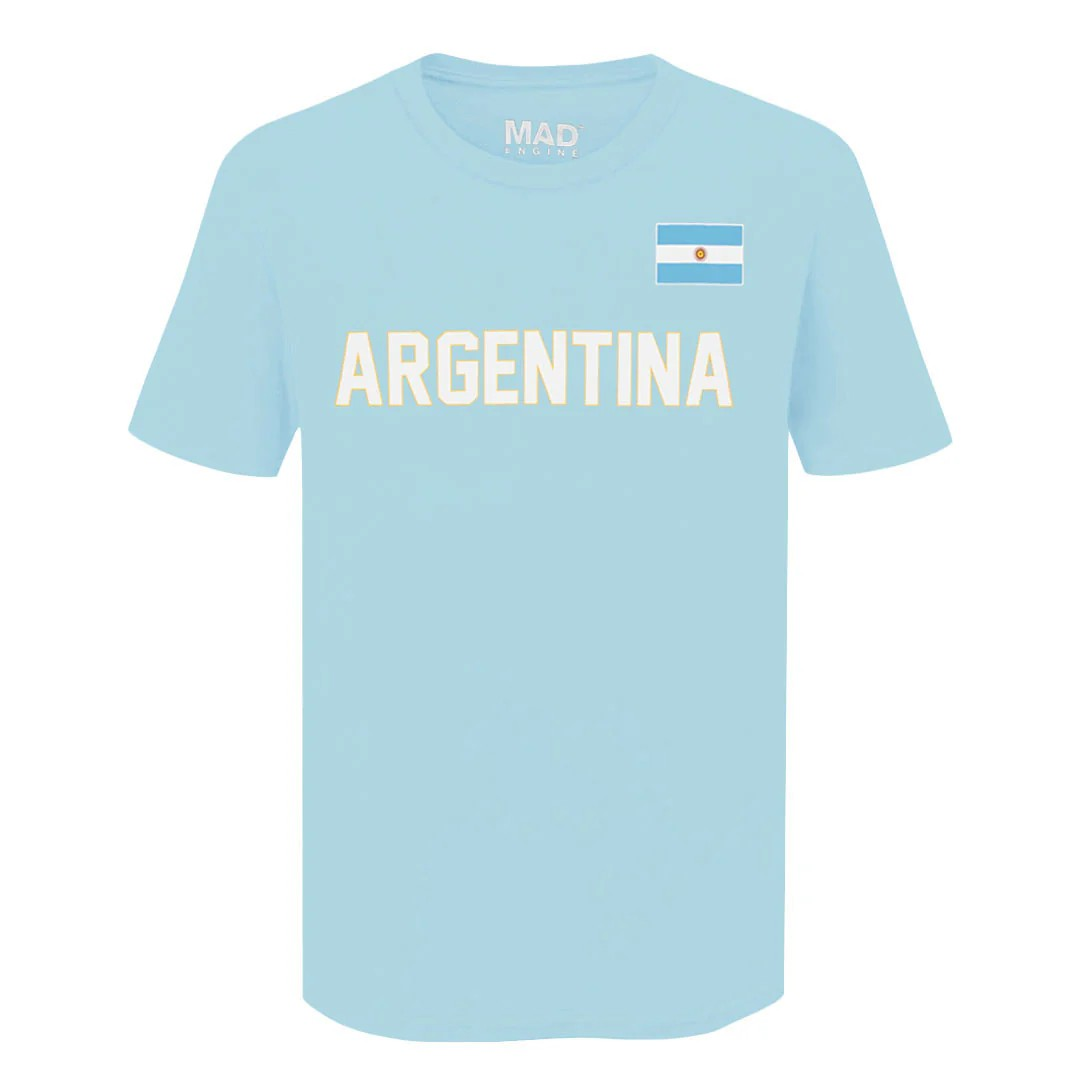 Country T-Shirt Flag Argentina