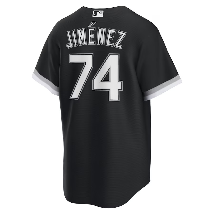 MLB Player Replica Jersey Black Alternate Eloy Jiménez White Sox