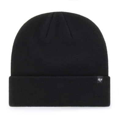 '47 Brand Knit Hat Raised Cuff Blank (Black)