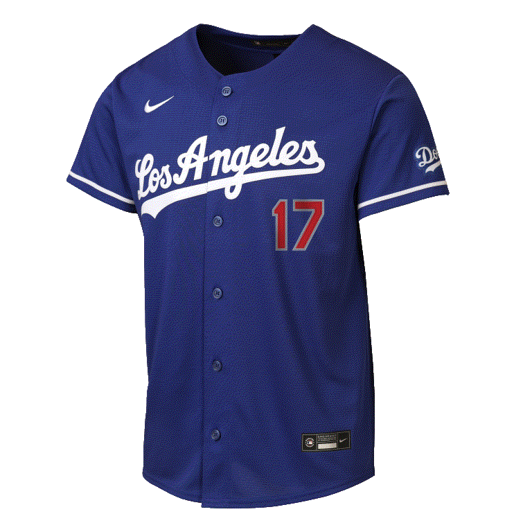 MLB Youth Player Replica Jersey Alt Royal Shohei Ohtani Dodgers