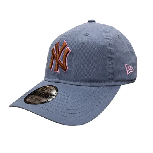 MLB Hat 920 2024 Color Pack Faded Blue & Faded Pink Yankees