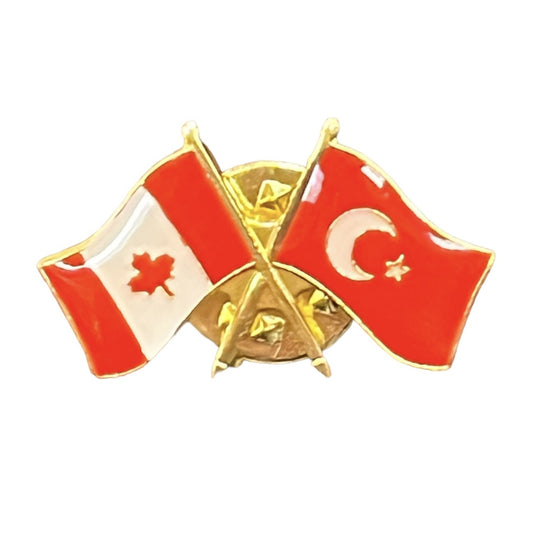 Country Lapel Pin Friendship Turkey