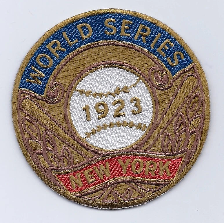 MLB Patch 1923 World Series Champs Yankees