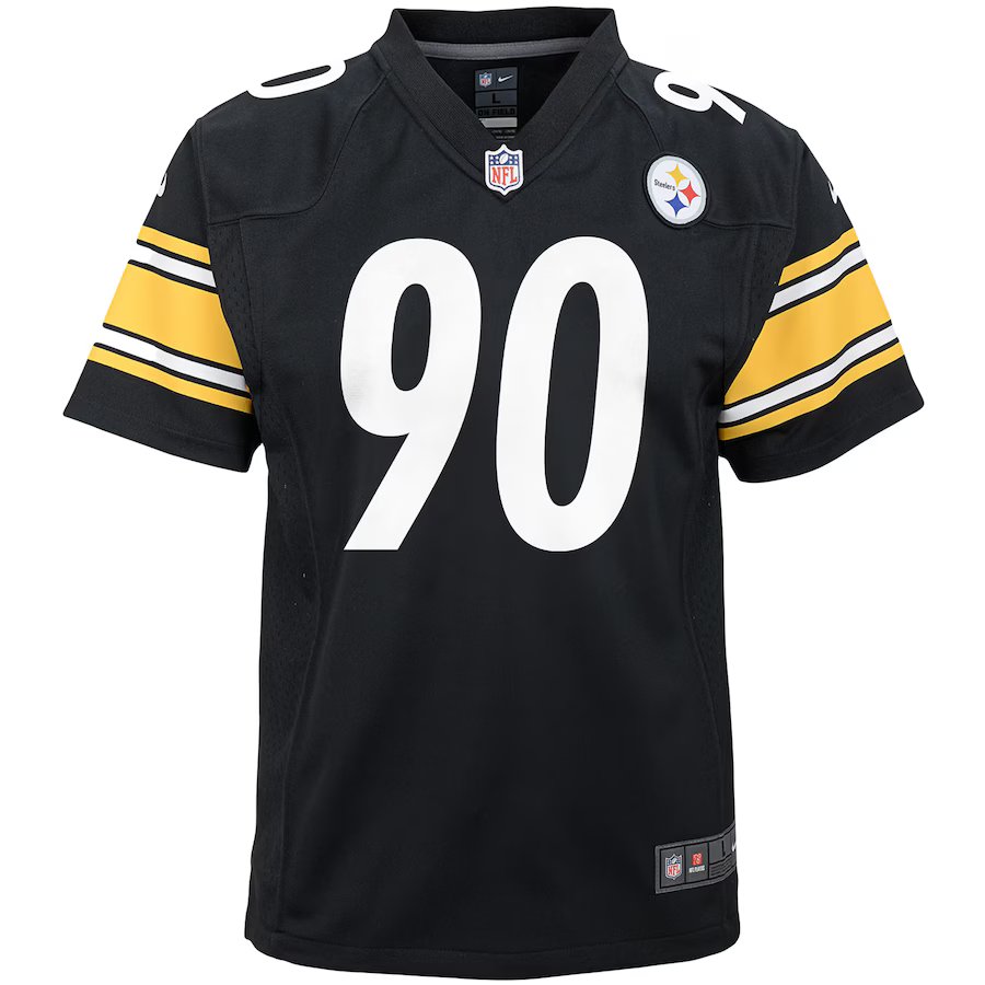 NFL Youth Player Game Jersey Home T.J. Watt Steelers