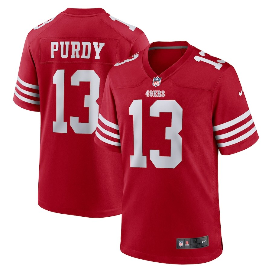 NFL Player Game Jersey Home Brock Purdy 49ers