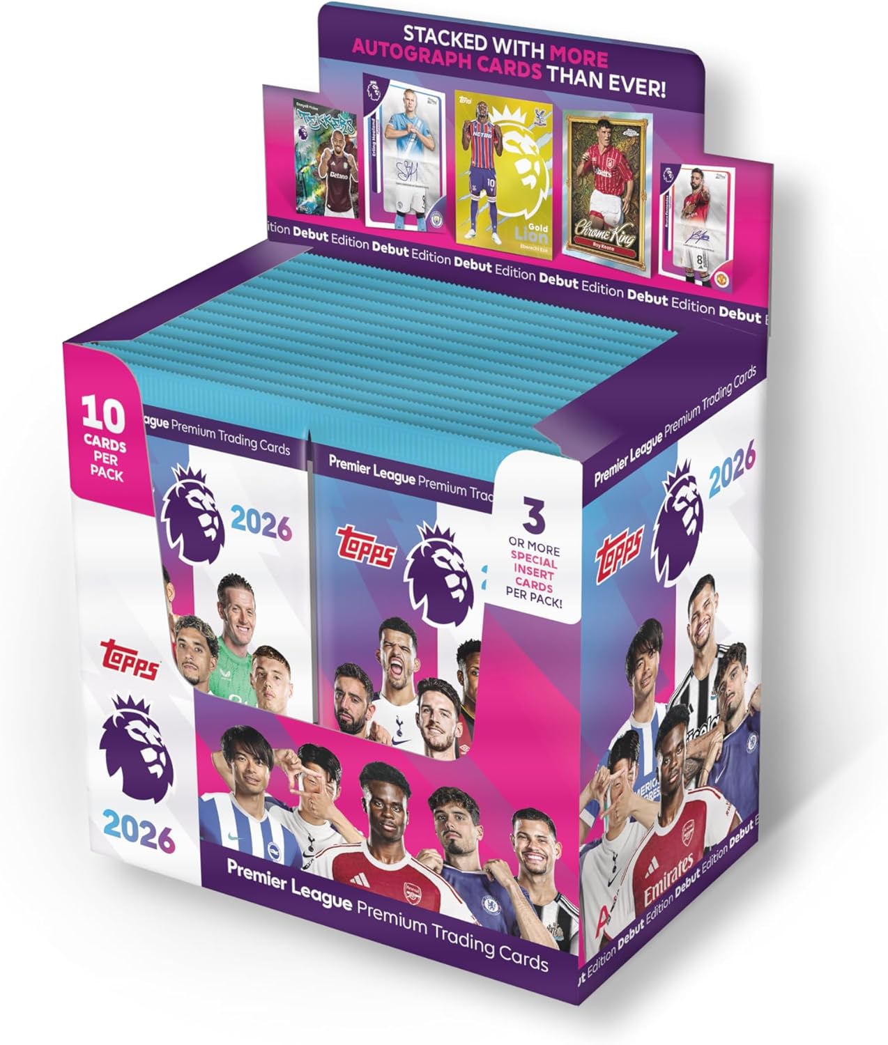 Topps Premier League Premium Trading Cards 2025-26 (Full Box)
