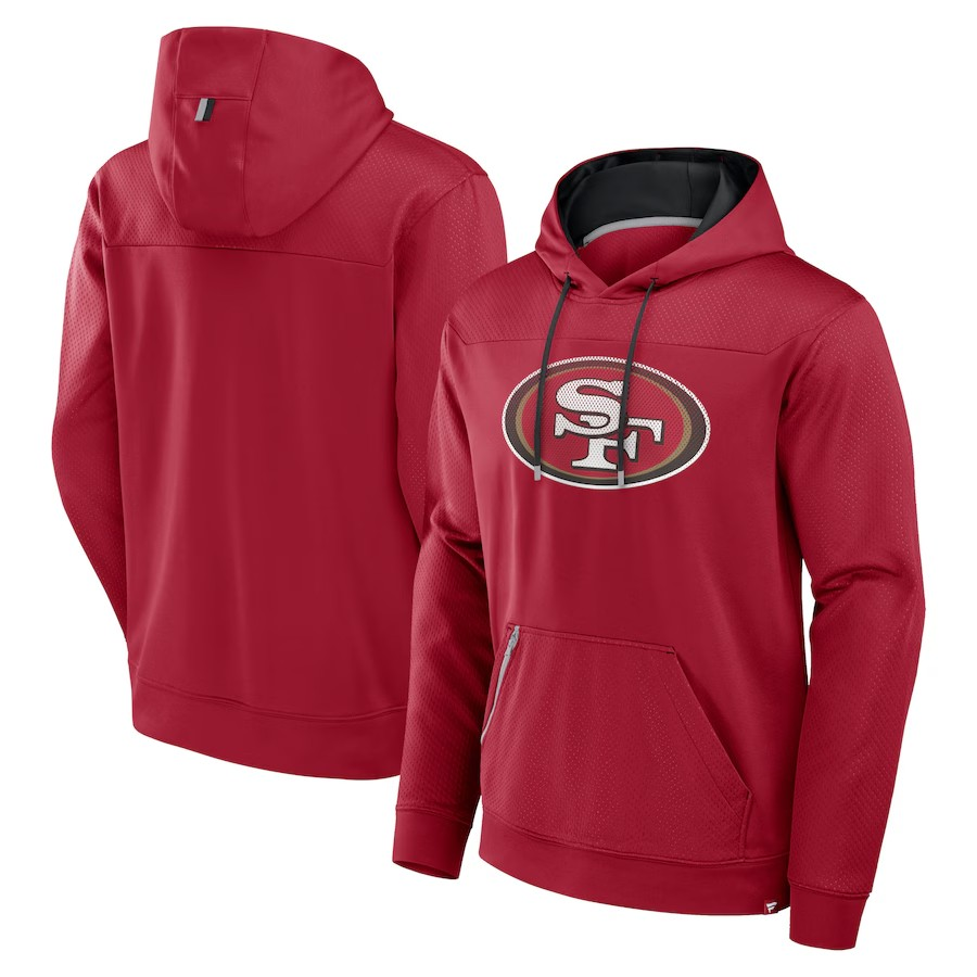 NFL Hoodie Pull Over Dot Faded Defender 49ers