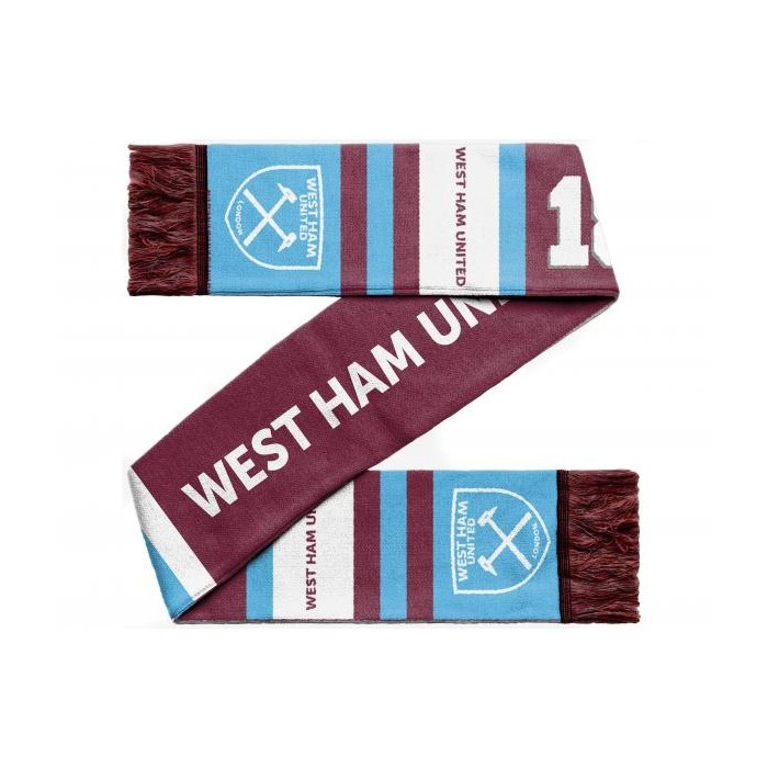 EPL Scarf Retro West Ham United FC