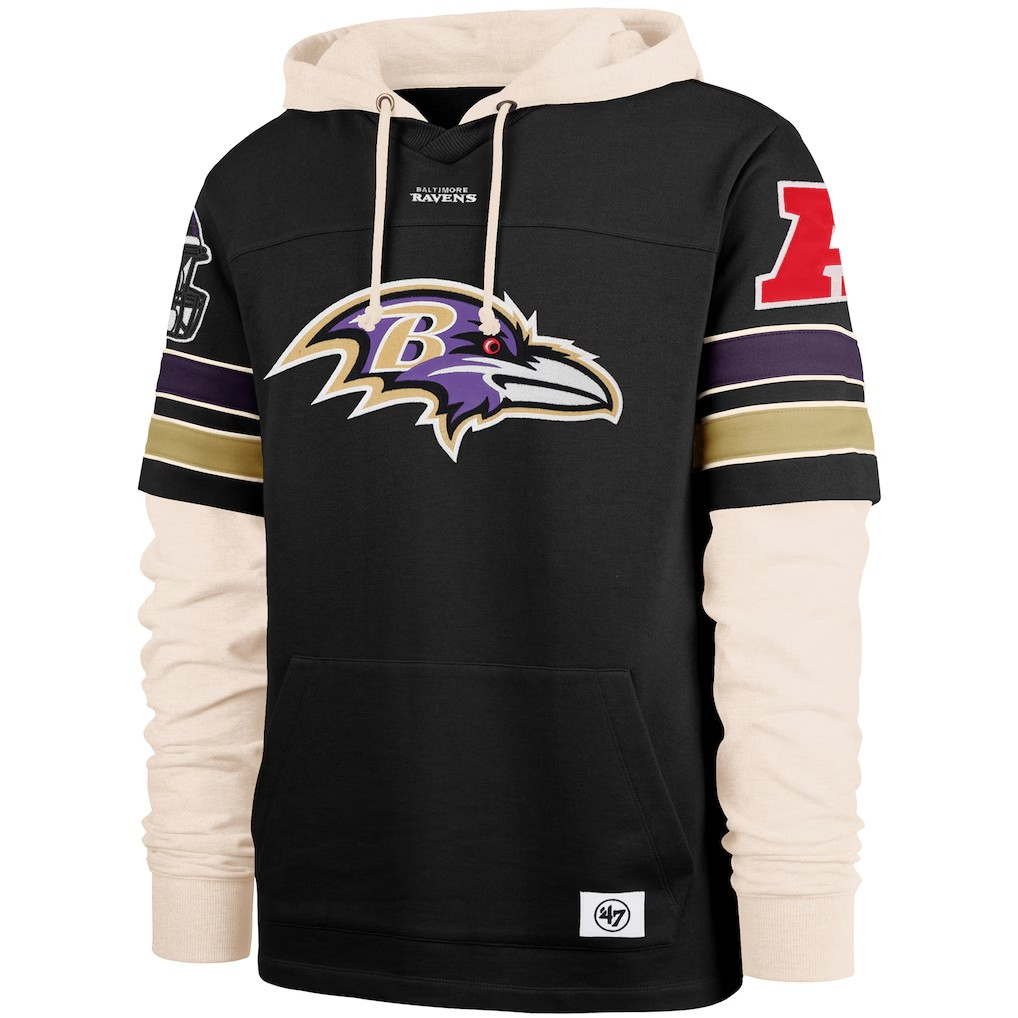 NFL Hoodie Duo Lacer Split Zone Cornerback Ravens