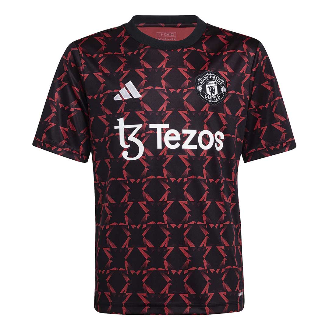 EPL Youth Pre-Match Jersey Top 2025 Manchester United FC