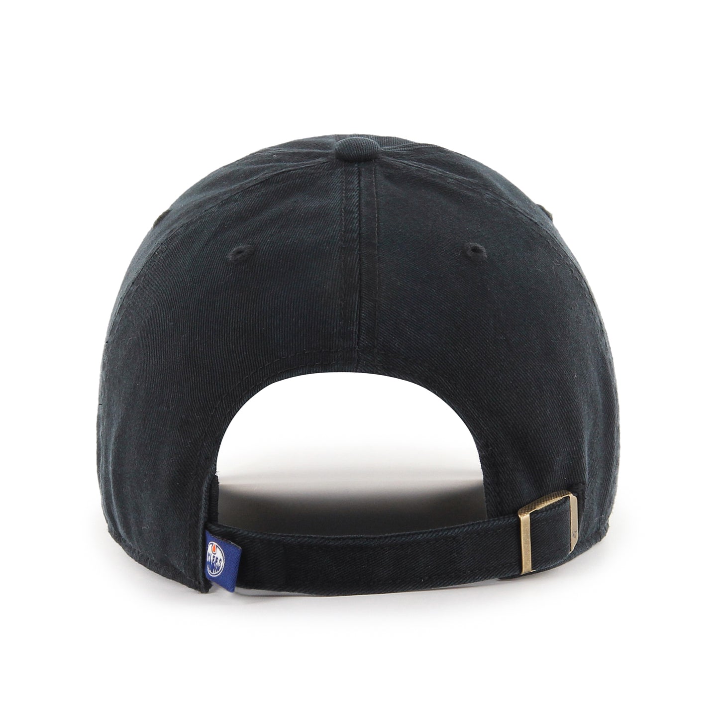 NHL Hat '47 Clean Up Black On Black Oilers