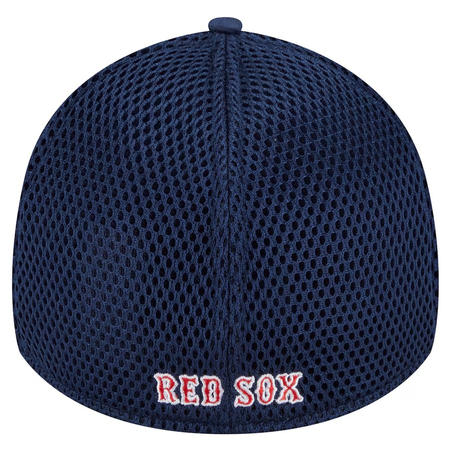 MLB Hat 3930 Camo Front Red Sox