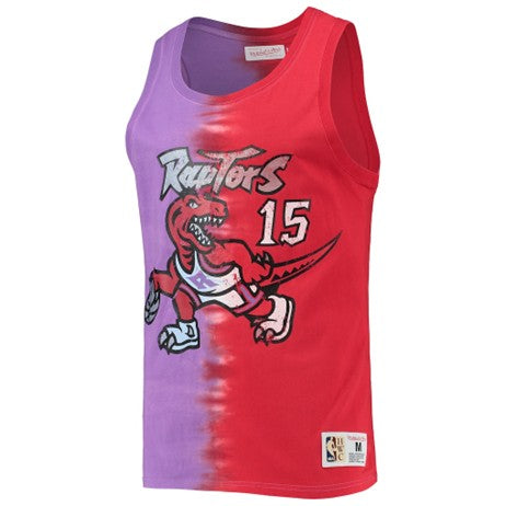 NBA Player Tank Top Tie-Dye Vince Carter Raptors