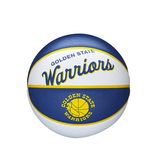 NBA Mini Basketball Heritage Logo Size 3 Warriors