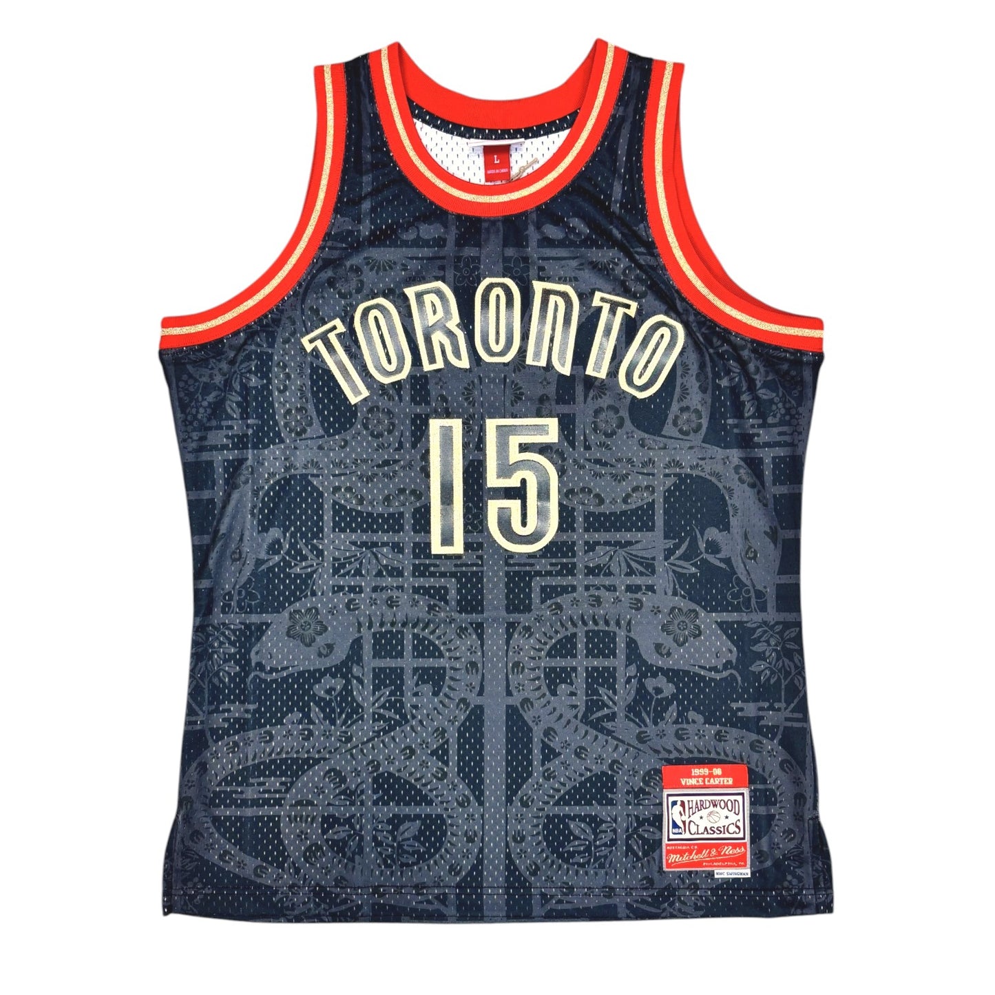 NBA Hardwood Classics Player Lunar New Year 1999-00 Swingman Jersey Vince Carter Raptors