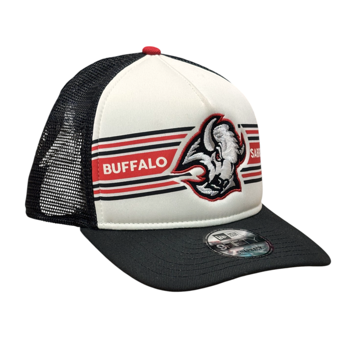 NHL Hat 940 A-Frame Trucker Foam Vintage 1996-2007 Logo Sabres