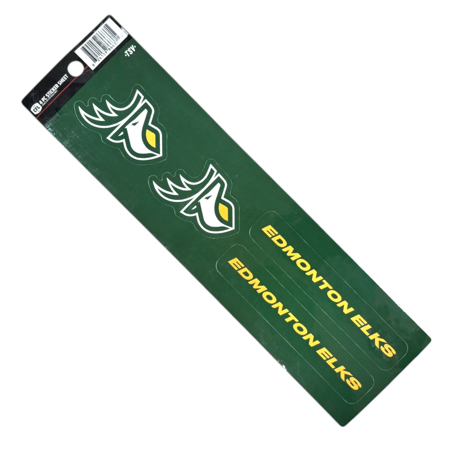 CFL 4Pc Sticker Sheet Elks