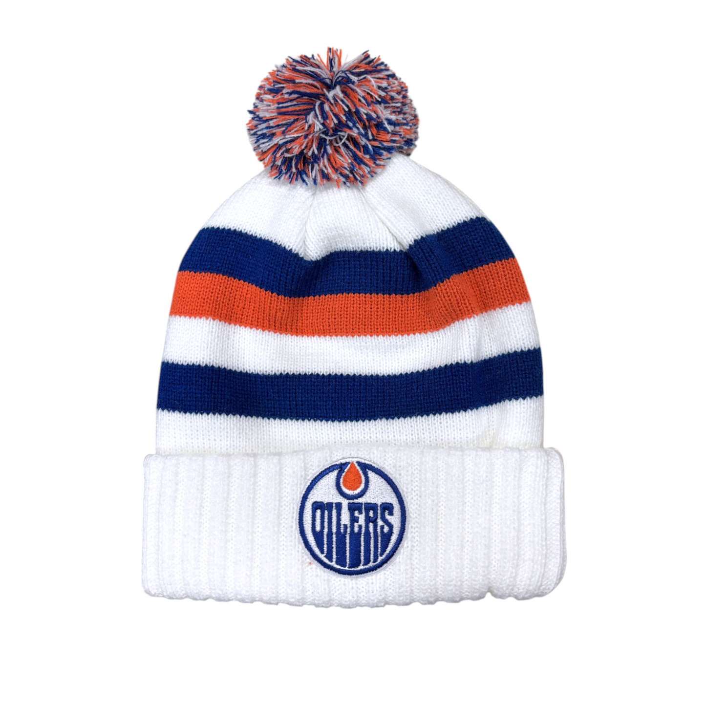 NHL Knit Hat Heavy Pillow Line Oilers
