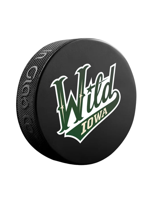 AHL Puck Logo Iowa Wild