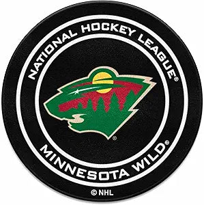 NHL Fan Mat Puck Wild