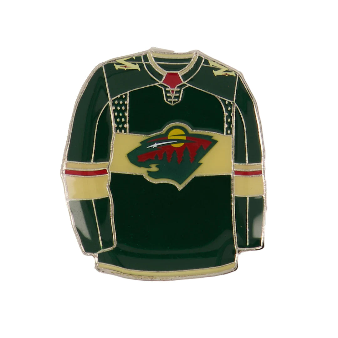 NHL Lapel Pin Jersey Home Wild
