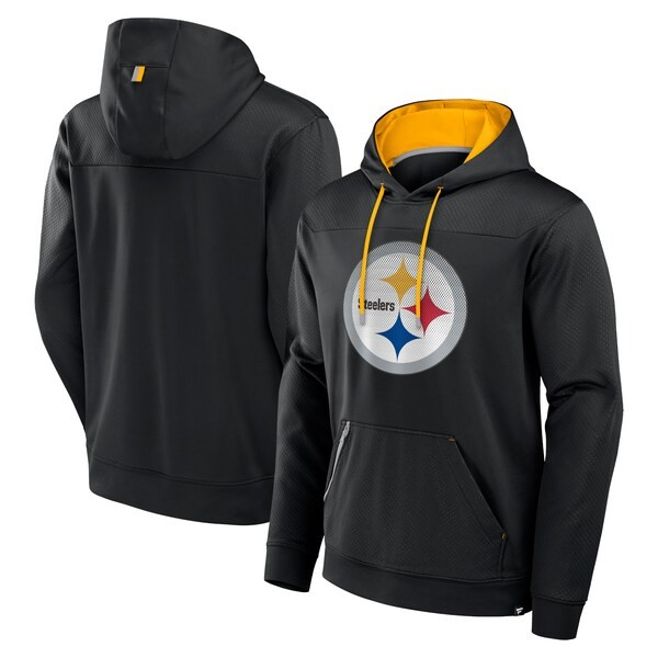 NFL Hoodie Pull Over Dot Faded Defender Steelers