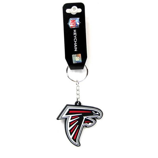 NFL Keychain Rubber Logo Falcons