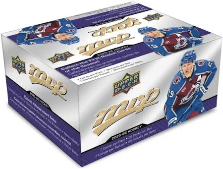 NHL Hockey Trading Cards Upper Deck Retail MVP 2025-26 (Whole Box)