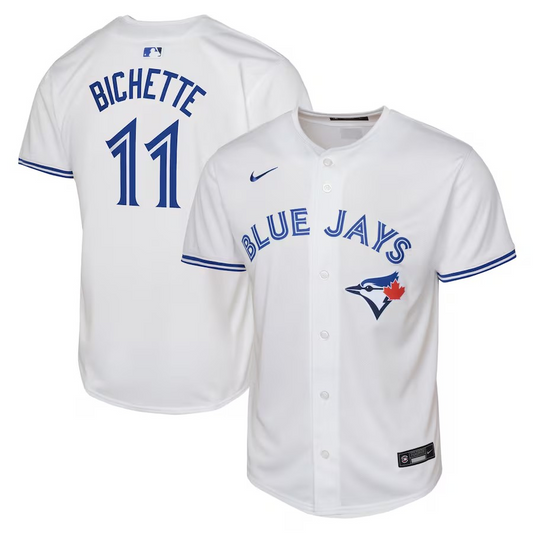 MLB Youth Player Jersey Blank Limited Home Bo Bichette Blue Jays