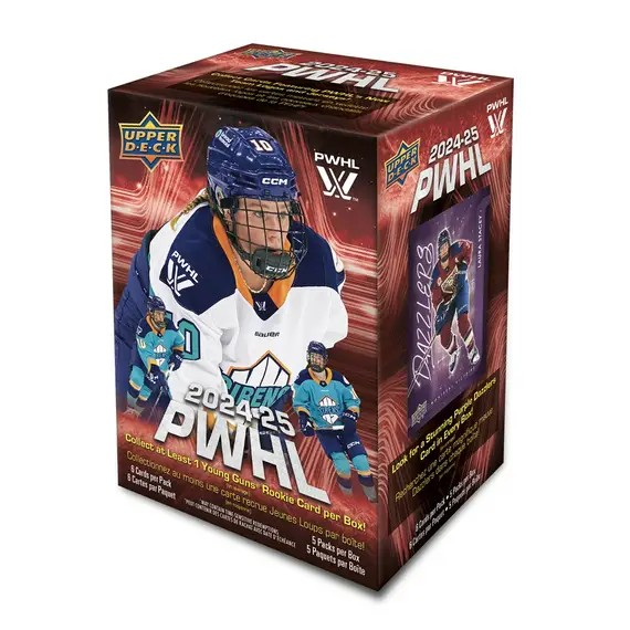 PWHL Trading Cards 2024-2025 Blaster Box Upper Deck