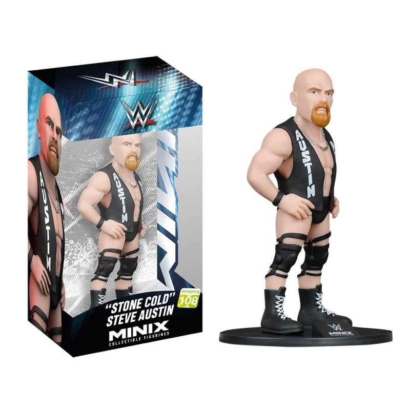 WWE MINIX Collectible Figurine "Stone Cold" Steve Austin #108