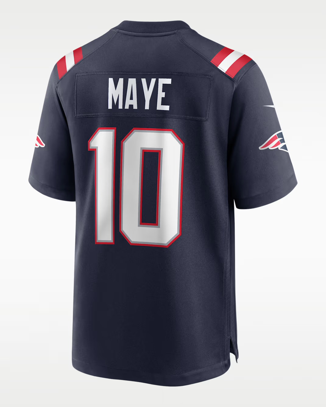 NFL Player Game Superbowl LIX Jersey Home Drake Maye Patriots