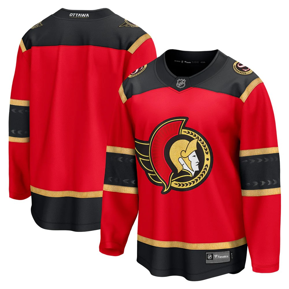 NHL Blank Replica Breakaway Jersey Alternate Senators